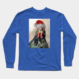 Bindin, Santa Chicken Long Sleeve T-Shirt